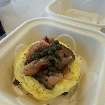 Cruise Coffee Cafe - Salmon Egg Bite - Cafes Near Me - Scotts Valley, California
