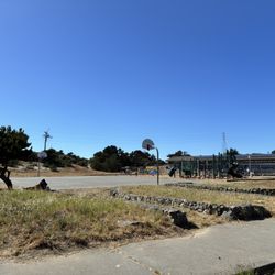 Manila Community Center - Parking lot and playground
