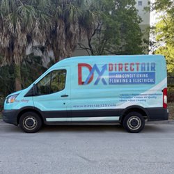 Direct Air Conditioning - Direct Air service van in Miami. Full-service HVAC, plumbing, electrical, duct cleaning, and indoor air quality solutions.