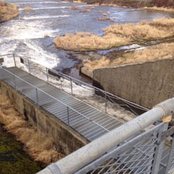 Bennington Lake Recreation Area - Upper dam near Rooks Park.