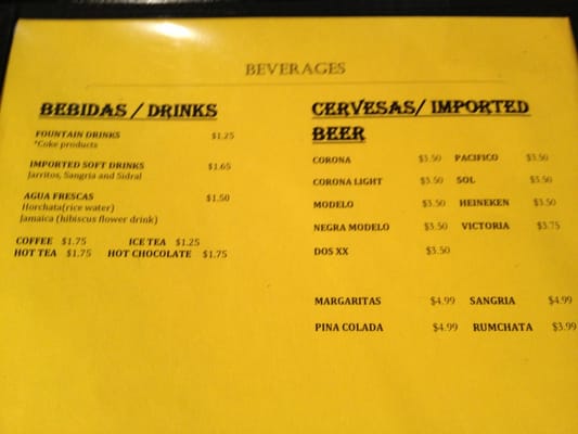 Menu photo 3 3 Amigo's Lake Villa, IL