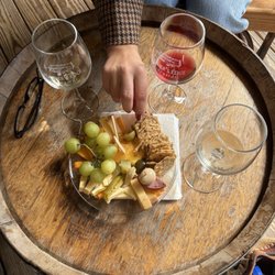 Feathers Edge Vineyards - Cheese plate
