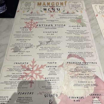 Mangoni - Menu - Pizza Near Me - Winter Garden, Florida