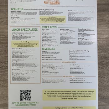 Scramblers Restaurant - Menu - Breakfast & Brunch Near Me - Jacksonville, Florida Scramblers Restaurant - Menu - Breakfast & Brunch Near Me - Jacksonville, Florida