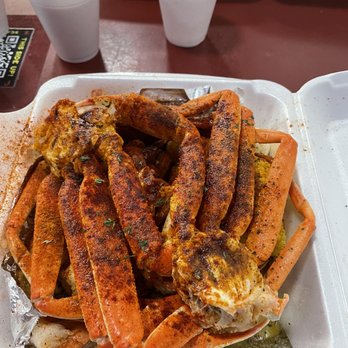 Krab Kingz - #3 crab legs, shrimp, potatoes, corn and sausage. (Original) Lots of food! - Seafood Near Me - Fort Worth, Texas