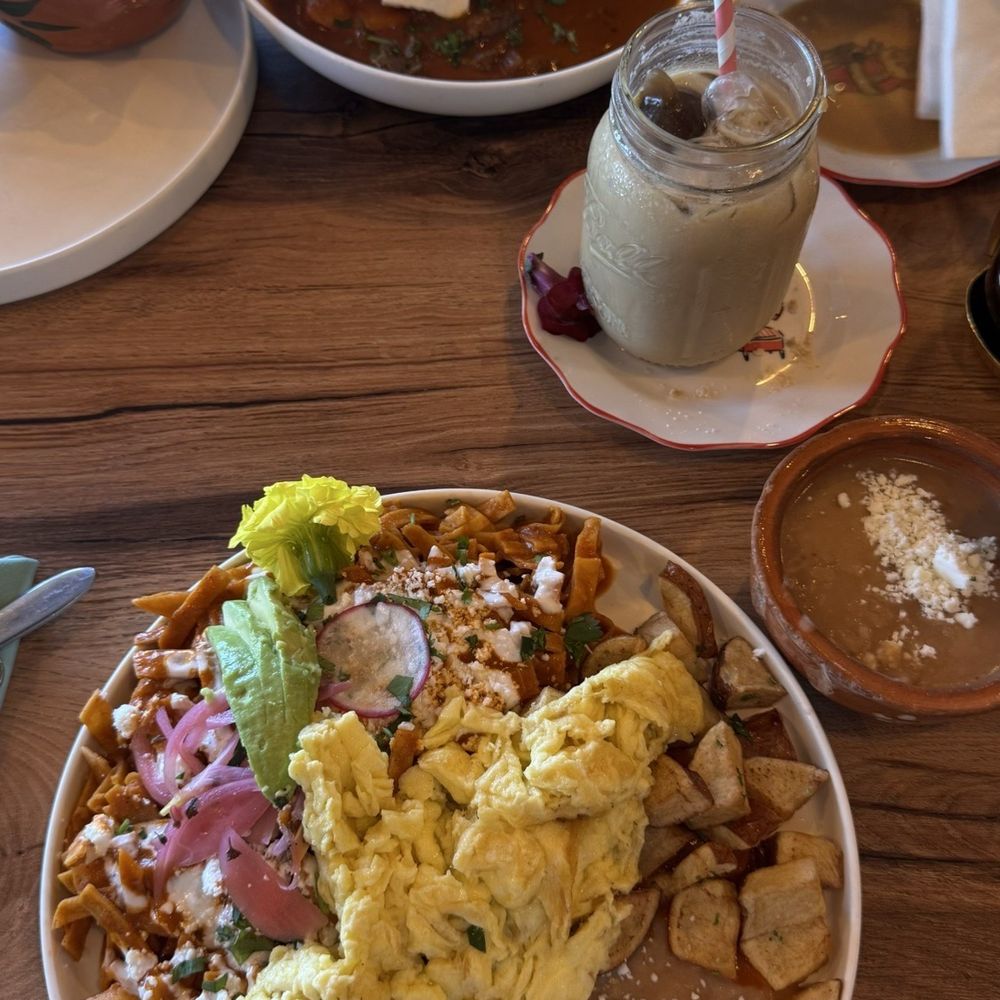 El Encanto - chilaquiles rojos - Breakfast & Brunch Near Me - San Diego, California El Encanto - chilaquiles rojos - Breakfast & Brunch Near Me - San Diego, California