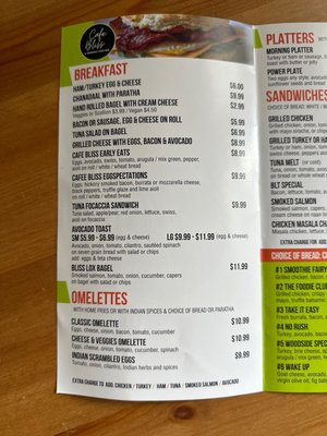 Cafe bliss and organic juice bar by null