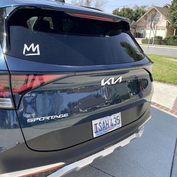 Topline Auto Collision - Repaired rear tailgate damage from garage door closing on it. - Body Shops Near Me - Fullerton, California Topline Auto Collision - Repaired rear tailgate damage from garage door closing on it. - Body Shops Near Me - Fullerton, California