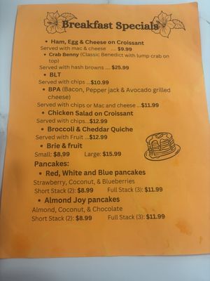 Menu photo 1 Malia's Cafe Ocean City, MD Menu photo 1 Malia's Cafe Ocean City, MD