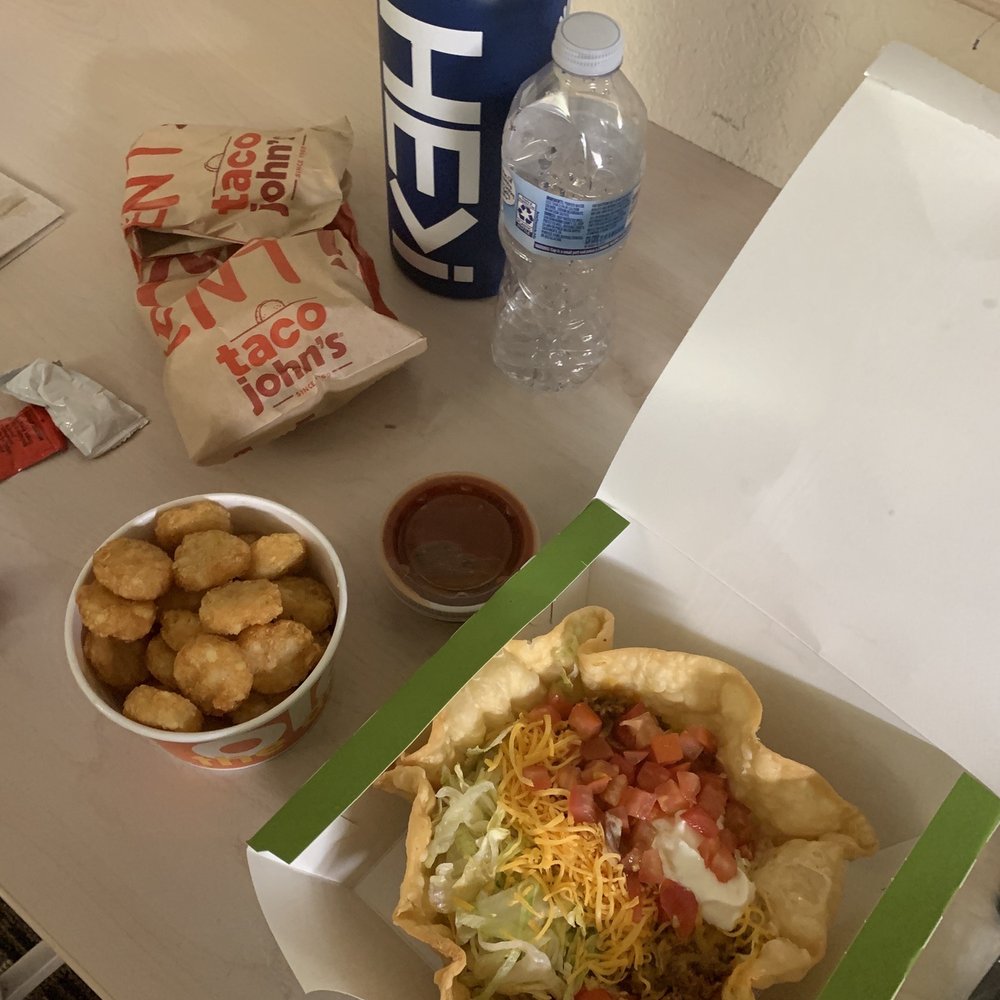 Taco John's - Our complete order. About $12 - Mexican Near Me - Chadron, Nebraska Taco John's - Our complete order. About $12 - Mexican Near Me - Chadron, Nebraska