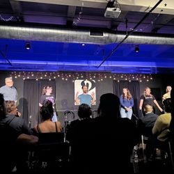 Sacramento Comedy Spot - The Stage with improv performers