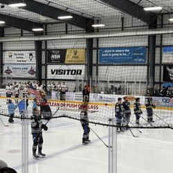 Reno Ice Community Ice Arena - Getting ready for start of the game
