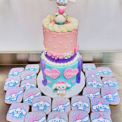 Woodbine Bakery - Cinnamoroll cake and cookies