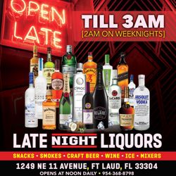Late Night Liquor