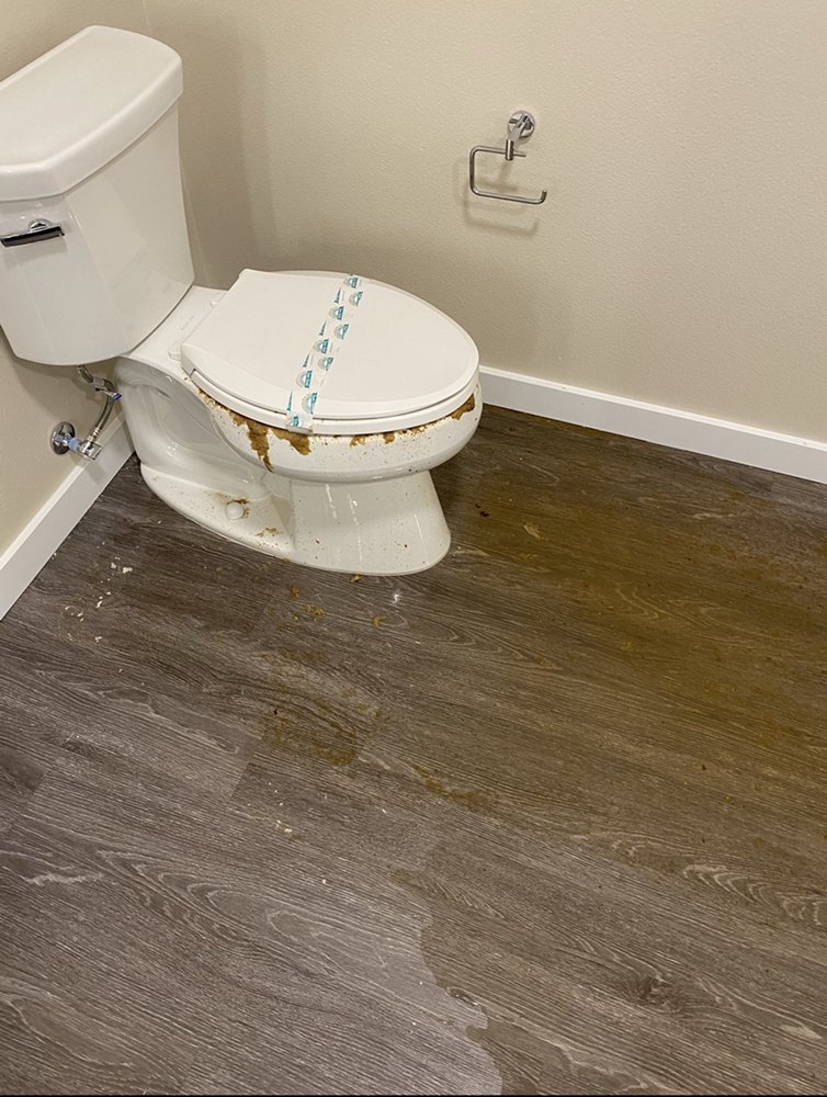 Slide of NW Sewer & drain