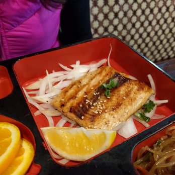 Daol Tofu - Salmon Lunch Box - Korean Near Me - Oakland, California Daol Tofu - Salmon Lunch Box - Korean Near Me - Oakland, California