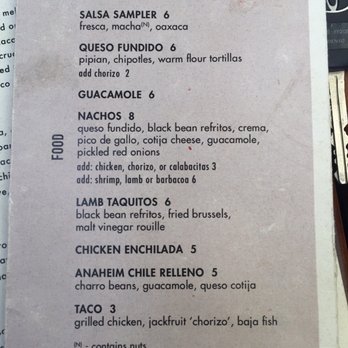 Centro Mexican Kitchen - Happy hour menu - Mexican Near Me - Boulder, Colorado
