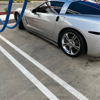 Splash Express and Full Service Car Wash - My Corvette rides low to the ground - Car Wash Near Me - Riverside, California