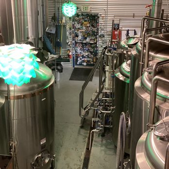 Odd Man Rush Brewing - One of my favorite parts about a brewery as one that openly displays their storage tanks, it lets everyone in on that brewing process - Breweries Near Me - Eagle River, Alaska