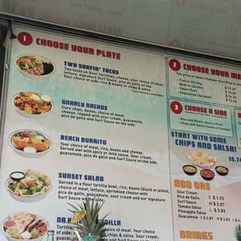North Shore Tacos - Menu - Food Trucks Near Me - Haleiwa, Hawaii