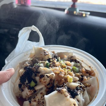 White Bear - #6 Wonton w. Hot Sauce ($10) - Chinese Near Me - Flushing, New York