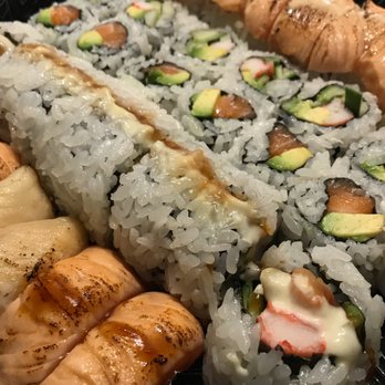 Aburiyaki Sushi - Small rolls platter - 34 pieces. - Sushi Bars Near Me - Vaughan, Ontario Aburiyaki Sushi - Small rolls platter - 34 pieces. - Sushi Bars Near Me - Vaughan, Ontario