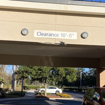 Fairfield by Marriott Inn & Suites St. Augustine I-95 - Maybe it was only 9'-11" clearance. - Hotels Near Me - St. Augustine, Florida