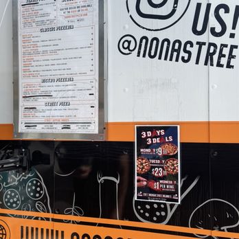A La Cart - SoDo - Nona's Street Pizza menu - Beer Bar Near Me - Orlando, Florida