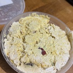 Honey curry chicken salad