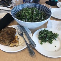 Kale salad main with all you can eat bread Kale salad main with all you can eat bread