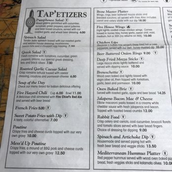 The Pump House Brewery and Restaurant - Menu - Breweries Near Me - Moncton, New Brunswick