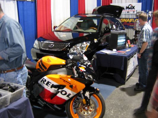 Photo of Autoshield - Sacramento, CA, US. The Autorama Promo Full Motorcycle Ferrying Kit Applique