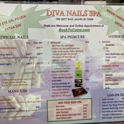 Diva Nails - Price and services 9/8/26