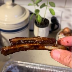 Shalhoob's Funk Zone Patio - Or is this a vegan rib?