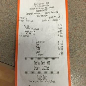 Whataburger - Fast Food Near Me - Ocean Springs, Mississippi Whataburger - Fast Food Near Me - Ocean Springs, Mississippi