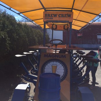 Urban Pedal Tours - The brew crew mobile - no power other than pedals! - Party Bike Rentals Near Me - Riverhead, New York Urban Pedal Tours - The brew crew mobile - no power other than pedals! - Party Bike Rentals Near Me - Riverhead, New York