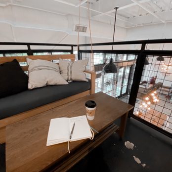 Summer Moon Coffee - The upstairs area is perfect to get some privacy for work and or gatherings ! - Coffee & Tea Near Me - Fort Worth, Texas Summer Moon Coffee - The upstairs area is perfect to get some privacy for work and or gatherings ! - Coffee & Tea Near Me - Fort Worth, Texas
