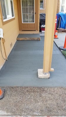Outside House Tile Job - The patio had nothing there he selected the tile he wanted and we did the job and it turned out great. Outside House Tile Job - The patio had nothing there he selected the tile he wanted and we did the job and it turned out great.