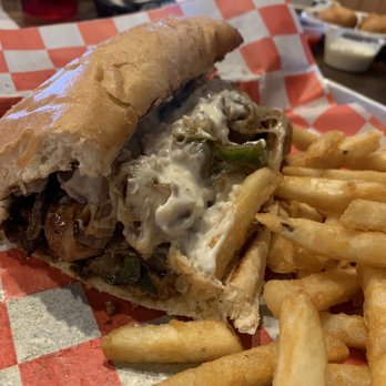 Hungry Buffalo - Chicken Philly Sub - New American Near Me - Logan, Ohio