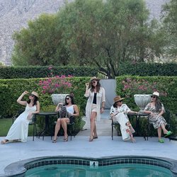 Estrella Spa at Avalon Hotel Palm Springs - Spa Estrella Jacuzzi and Outdoor Zen Area