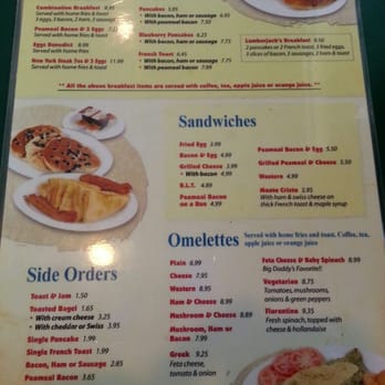 Big Daddy's Restaurant - a breakfast menu - Breakfast & Brunch Near Me - Richmond Hill, Ontario Big Daddy's Restaurant - a breakfast menu - Breakfast & Brunch Near Me - Richmond Hill, Ontario
