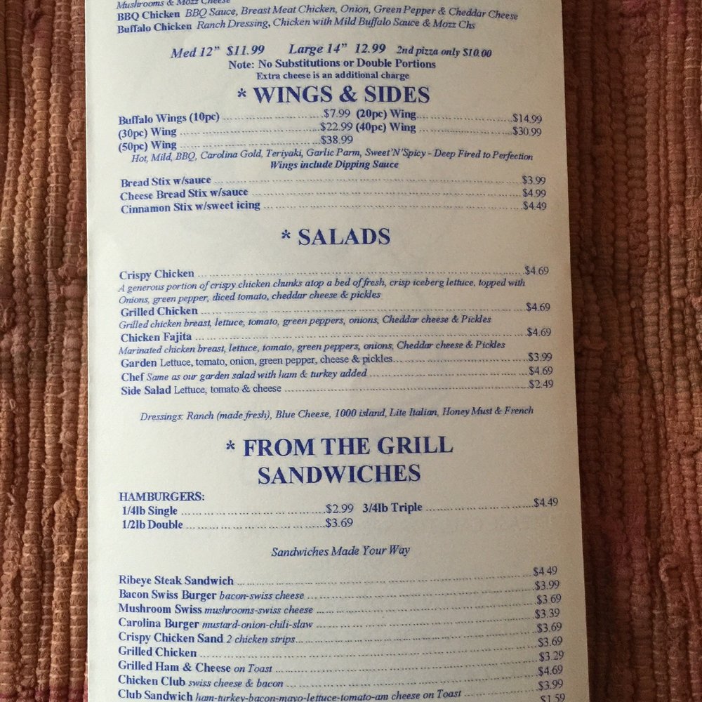 Tops Pizza Factory - Menu3 - Pizza Near Me - Lawndale, North Carolina Tops Pizza Factory - Menu3 - Pizza Near Me - Lawndale, North Carolina