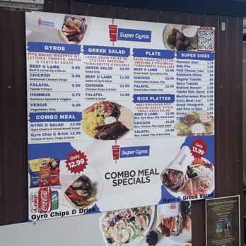 Super Gyros & Salads - Menu - Greek Near Me - Honolulu, Hawaii