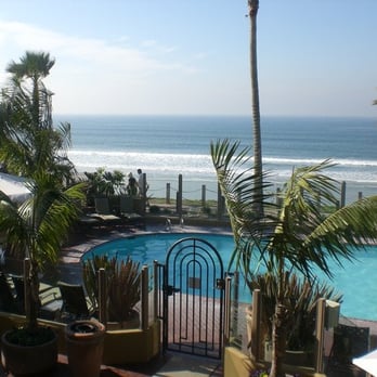 Pacific Terrace Hotel - View from the balcony - San Diego, CA