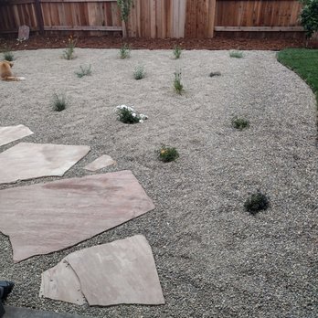 Caligreen Landscaping - Flagstone path and drought-resistant plants - Landscaping Near Me
