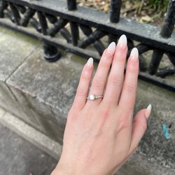 Indy Nails - Ombré manicure, full set of acrylics