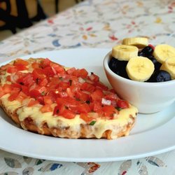 Vera’s Kitchen - Mexican Mollete with fruit, $9.59