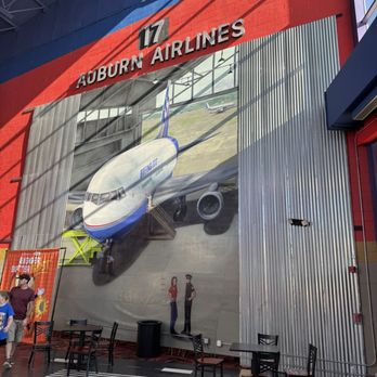 Regal Auburn - Washington - This theater looks like an airplane hanger - Cinema Near Me - Auburn, Washington