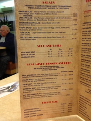 Menu photo 8 Miner-Dunn Hamburgers Highland, IN