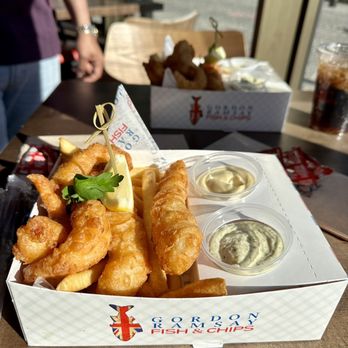 Gordon Ramsay Fish & Chips - Fish & Shrimp Combo - Fish & Chips Near Me - Washington, DC, District of Columbia
